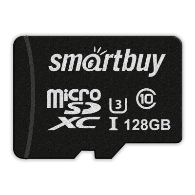 Карта памяти micro SDXC Smartbuy 128GB U3 V30 A1 Advanced R/W up to 90/55 с адапт (SB128GBSDU1A-AD)