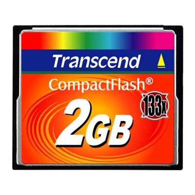 Флеш карта CF 2Gb 133x Type I Transcend (TS2GCF133)