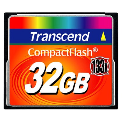 Флеш карта CF 32Gb Transcend TS32GCF133 w/o adapter
