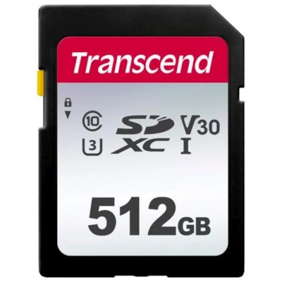 Флеш карта Transcend 512Gb UHS-I U3 SD card