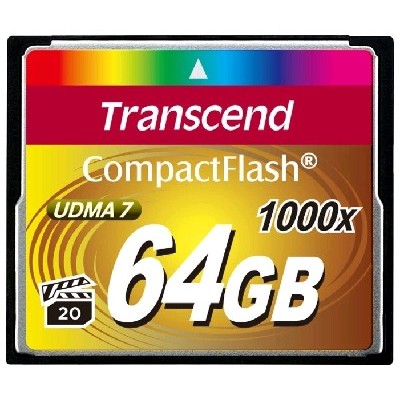 Флеш карта CF 64Gb Transcend TS64GCF1000 (1000X)