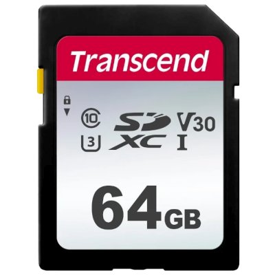 Флеш карта SD 64Gb Transcend SDХC UHS-I U3