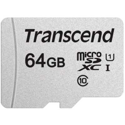Флеш карта microSDXC 64GB Transcend TS64GUSD300S w/o adapter