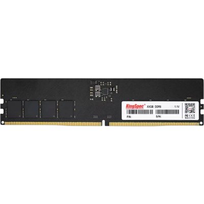 Оперативная память KingSpec DDR5 DIMM 16GB 5200MHz CL40 1x16GB 1.1V 288-pin