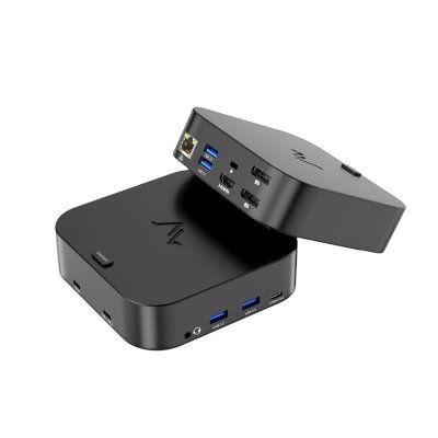 USB-концентратор Maibenben USB-C Dock DS301 100W (YPE-C TO TYPE C PD + 4USB3.0 + 3.5 + RJ45 + HDMI + 2DP)
