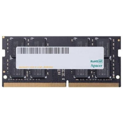 Оперативная память Apacer, DDR4, 8GB (1x8GB), 2666MHz, CL19, SO-DIMM