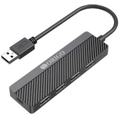 USB-концентратор USB-A ORIGO OU1140/A1A, USB 2.0, USB 2.0, USB Type-C