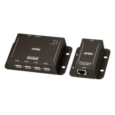 Удлинитель по кабелю ATEN 4-Port USB 2.0 CAT 5 Extender (up to 50m)