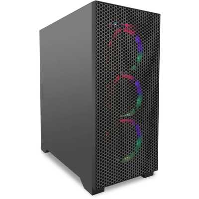 Компьютер IRU Tactio 520B6GP TWR Ryzen 5 7600 (3.7) 32Gb SSD 1Tb RTX 5060 8Gb Win 11Pro 64 GbitEth 750W черный (RUS) (2130959)