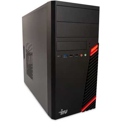 Компьютер IRU Planio 310H6SM MT i3 12100F (3.3) 8Gb SSD256Gb GT610 2Gb без ОС GbitEth 400W черный (RUS) (2162845)