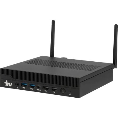 Неттоп IRU Tactio 310H6ITF i7 12700 (2.1) 32Gb SSD1Tb UHDG 770 Windows 11 Pro GbitEth WiFi BT 90W черный (RUS) (2173196)