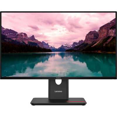 Монитор 23.8" Lenovo ThinkVision T24-40 IPS 1920x1080, 120 Гц, 4 мс, 16:9, 250 кд/м², VGA, HDMI 1.4, DP 1.2, USB-C (15 Вт), USB Hub (3x USB 3.2), черный