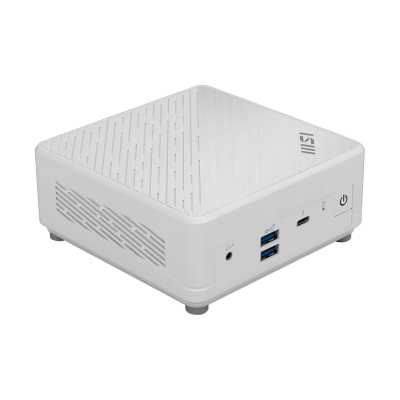 Неттоп MSI Cubi 5 1M-463BRU Core 5 120U (1.4) Graphics CR без ОС 2xGbitEth WiFi BT белый (936-B0A822-463)