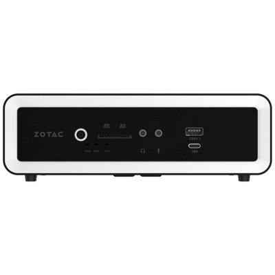 Платформа системного блока с ЦПУ Zotac ZOTAC ZBOX NANO, SFF, FANLESS, i7-1355U, 2 DDR5 SO-DIMM, M.2 SSD, 2.5"; SATAIII BAY, 2 GLAN, WIFI, BT, USBDRV, DP/HDMI, EU+UK PLUG