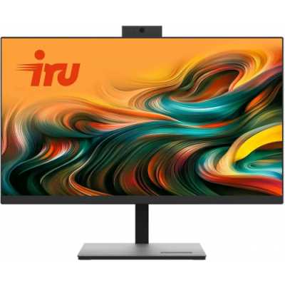 Моноблок IRU Tactio 23.8" Full HD i5 12450H (2) 32Gb SSD 1Tb noOS GbitEth WiFi BT 120W Cam черный 1920x1080