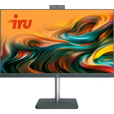Моноблок IRU Tactio 24ID 24.5" Full HD i3 1215U (1.2) 8Gb SSD 256Gb UHDG Win 11Pro 64 GbitEth WiFi BT 90W Cam черный 1920x1080