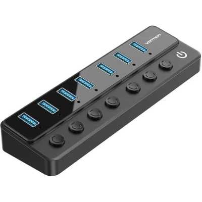 USB-концентратор Vention CHXB0, USB 3.0, USB 7 портов, USB