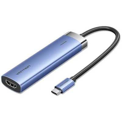USB-разветвитель Vention TGESB, USB Type-C, USB/HDMI, USB Type-C