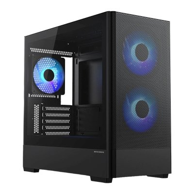 Корпус для компьютера ACCORD mATX ACC-MT210B-G02 Black