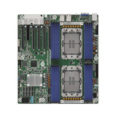 Материнская плата/ ASRock SP2C741D16-2T, EEB, 2x LGA 4677 5th/4th Gen Intel Xeon Scalable, 16x DDR5 RDIMM/ RDIMM-3DS, 5x PCIe5.0 / CXL1.1 x16, 1x PCIe5.0 x8, 2x MCIO (PCIE5.0 x8), 3x OCuLink (PCIe3.0 x4 or 4 SATA 6Gb/s), 1x M.2 (PCIe5.0 x4), up to 13x SAT