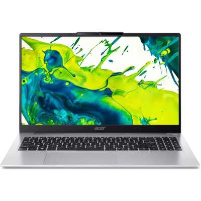 Ноутбук Acer Aspire Lite AL15-74P-7403/15.6"/IPS/Intel Core Ultra 7 155H/16GB/512GB SSD/Intel Graphics/без ОС/серебристый/1.59kg