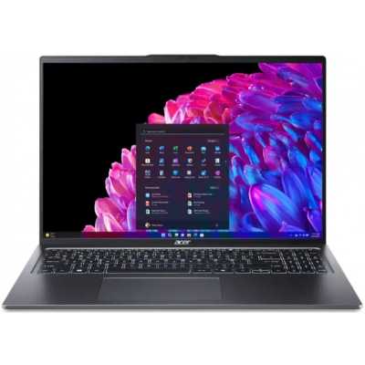 Ноутбук Acer Swift Go 16 SFG16-72-787A 16" IPS Intel Core Ultra 7 155H 32Gb SSD 1024Gb Intel Arc Win11Home серый 1.6 кг