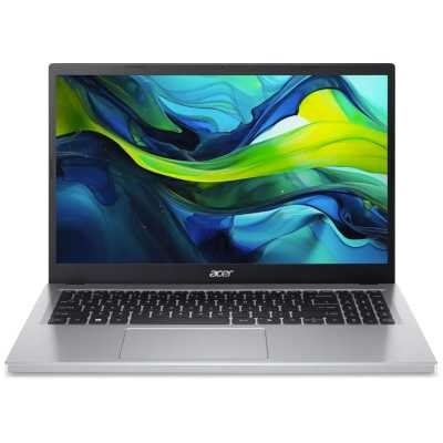 Ноутбук Acer Aspire Go 15 AG15-31P 15,6" FHD IPS i3-N305 8Gb SSD 256Gb Intel UHD Graphics Cam 50Вт*ч No OS Серебристый