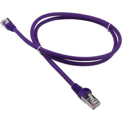Патч-корд Lanmaster LAN-PC45/S5E-15-VI FTP RJ-45 вил.-вилка RJ-45 кат.5E 15м фиолетовый LSZH