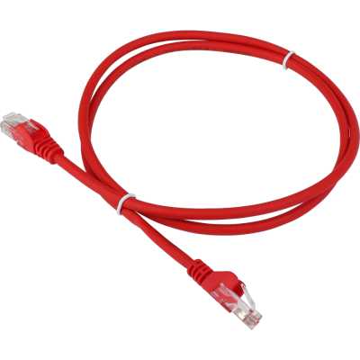 Патч-корд Lanmaster LAN-PC45/U6-10-RD UTP RJ-45 вил.-вилка RJ-45 кат.6 10м красный LSZH