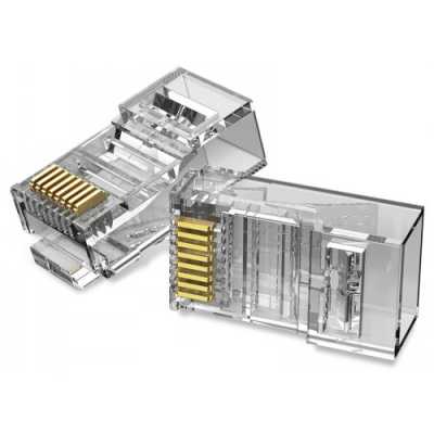 Коннектор Vention RJ45 (8p8c), cat. 5e, под витую пару (50шт.)