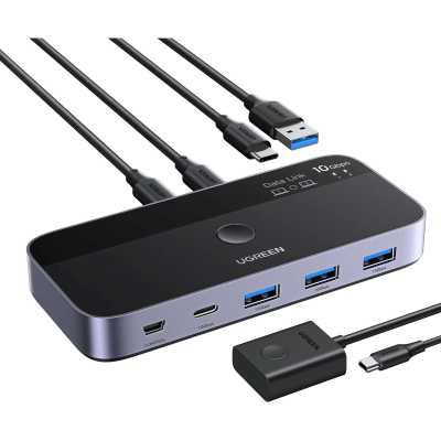KVM-переключатель UGREEN CM691 (45784)