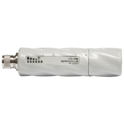 Точка доступа MikroTik GrooveA 52 ac (RBGROOVEGA-52HPACN) AC750 10/100/1000BASE-TX серый