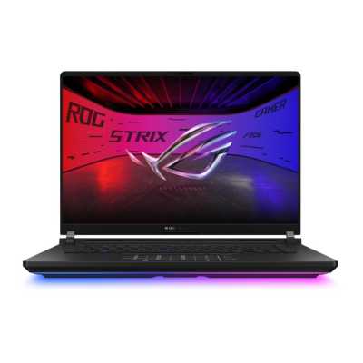 Ноутбук ASUS ROG Strix SCAR 16 G635LX-RW041 16"(2560x1600 miniLED (матовый, 240Hz, 3ms))/Intel Core Ultra 9 275HX(2.7Ghz)/32Gb/1024PCISSDGb/noDVD/Ext:NVIDIA GeForce RTX 5090(24576Mb)/Cam/BT/WiFi/90WHr/war 1y/2.8kg/Off черный/DOS + NumberPad