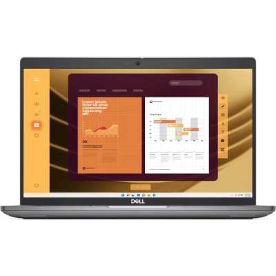 Ноутбук Dell Latitude 5450 черный 5450-7560 Core Ultra 7 155U 16Gb SSD 512Gb Intel Arc 14" WVA FHD (1920x1080) Linux black WiFi BT Cam (5450-7560)