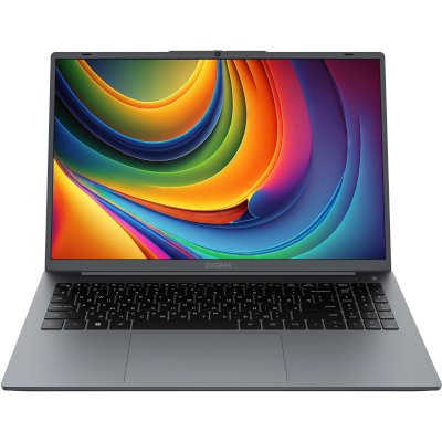Ноутбук Digma EVE C5805/16"/IPS/Intel N-series N100/16Gb/512Gb SSD/Intel UHD Graphics/Windows 11 Pro/темно-серый/1.75kg