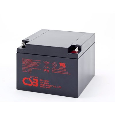 Батарея для ИБП CSB GP-12260 (12V, 26Ah) для UPS клеммы F2