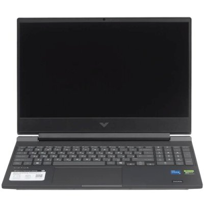 Ноутбук HP Victus 15-fa2082wm Core i5 13420H 16Gb SSD512Gb NVIDIA GeForce RTX4050 6Gb 15.6" IPS FHD (1920x1080) Windows 11 Home Multi Language silver WiFi BT Cam (B5EQ3UA)