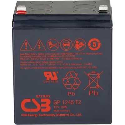 Батарея для ИБП CSB GP 1245 F2 (12V16W) 12В