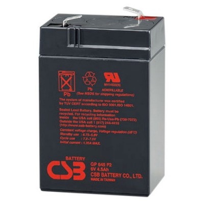 Батарея для ИБП CSB GP 645 (6V 4.5Ah) клеммы F1