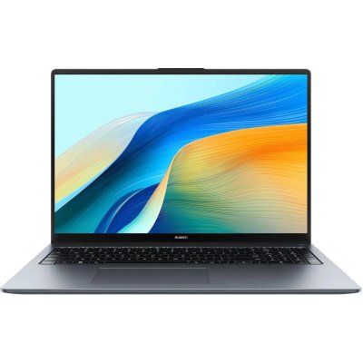 Ноутбук Huawei MateBook D 16 MCLG-X 16" IPS Core i5 13420H 16Gb SSD512Gb Intel UHD Graphics noOS grey space WiFi BT Cam 1,72кг, металл