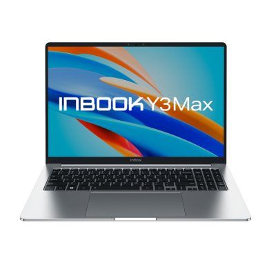 Ноутбук Infinix Inbook Y3 MAX YL61A5/16"/IPS/AMD R7 5825U/16Gb/512Gb SSD/AMD Radeon Graphics/Windows 11 Home/серый/1.78kg