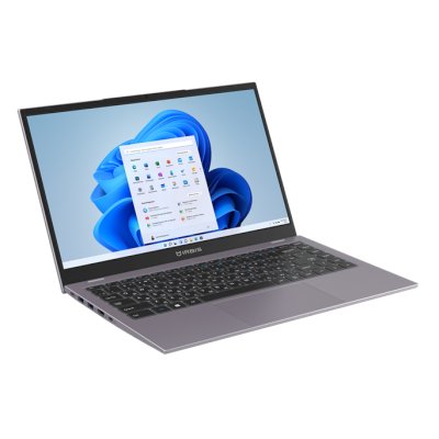 Ноутбук Irbis 14NBP3004 14" FHD (1920x1080) IPS 300cd,Core i7-1255U,16Gb DDR4-3200(1),512Gb SSD,Wi-Fi 6+BT 5,5300mAh,Metal case,Kbd Backlit,Type-C PD charger,FPS,TPM 2.0,1.55kg,Grey,3y warranty,Win 11Pro