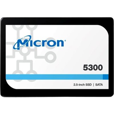 Накопитель SSD MICRON 5300 MAX 480Gb Enterprise SSD, 2.5” 7мм, SATA 6 Gb/s, Read/Write: 540 / 460 Mb/s, Random Read/Write IOPS 95K/60K