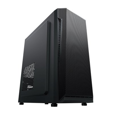 Компьютерный корпус ACD Coffre 104M mATX, черный, CPU 140мм, VGA 245мм, PSU 285мм, 2x3.5INT, 1x2.5INT, 2xUSB 2.0, 1xUSB 3.0, HD Audio, w/o FAN, w/o PSU
