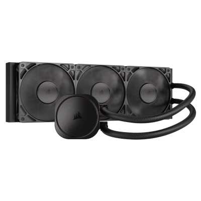 Система жидкостного охлаждения Water Cooling System Corsair NAUTILUS 360 ARGB (360мм, черный, Fans: 3x120мм, 72.8CFM, 36dBA, 1700RPM/ S: 1851, 1700, AM5, AM4)