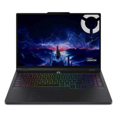 Ноутбук Lenovo Legion Pro 5 16IAX10 Core Ultra 7 255HX 32Gb SSD1Tb NVIDIA GeForce RTX5070 8Gb 16" OLED WQXGA (2560x1600) без ОС черный WiFi BT Cam (83F3000XRK)