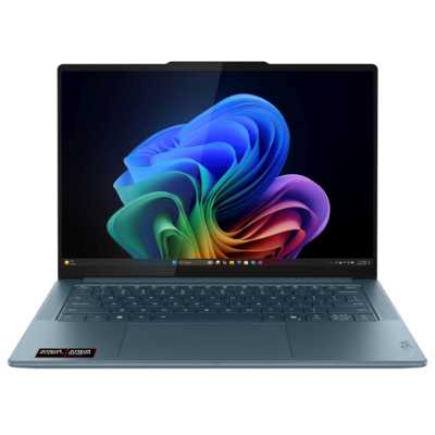 Ноутбук Lenovo Yoga Pro 7 14AKP10/14.5" OLED /AMD Ryzen AI 7 350 32Gb/1Tb SSD/AMD Radeon 860M/Windows 11 Pro/бирюзовый/1.54kg