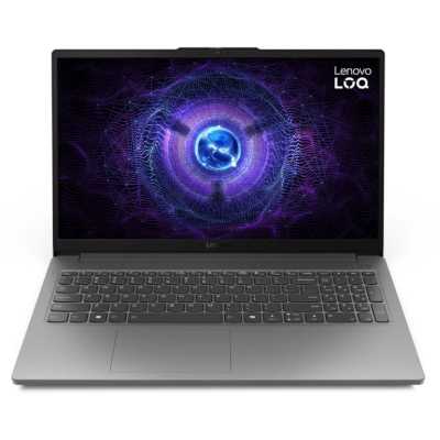Ноутбук Lenovo LOQ 15IAX9E/15.6"/IPS/Intel Core i5-12450HX/16Gb/512Gb SSD/nVidia GeForce RTX 3050 6Gb/Windows 11 Home/серый/1.77kg