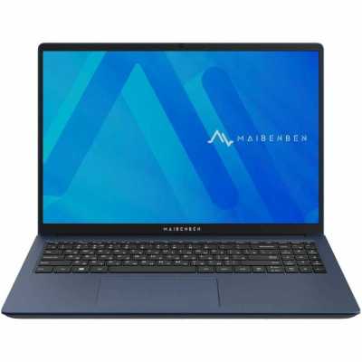 Ноутбук Maibenben M657 16" FHD IPS 165Hz, AMD R7-5825U, 16Gb, 1Tb SSD, Linux, синий (мышка + коврик)