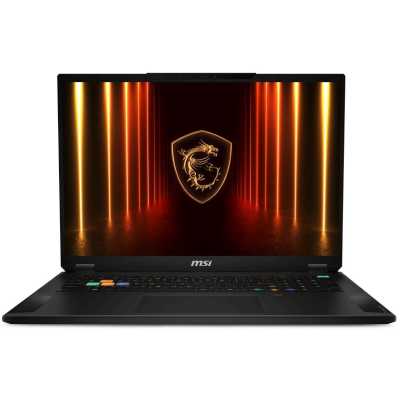 Ноутбук MSI Stealth HX AI A2XWIG-051RU черный Core Ultra 9 275HX 64Gb SSD 2Tb NVIDIA GeForce RTX 5080 16Gb 18" IPS UHD+ (3840x2400) Windows 11 Home WiFi BT Cam (9S7-183341-051)